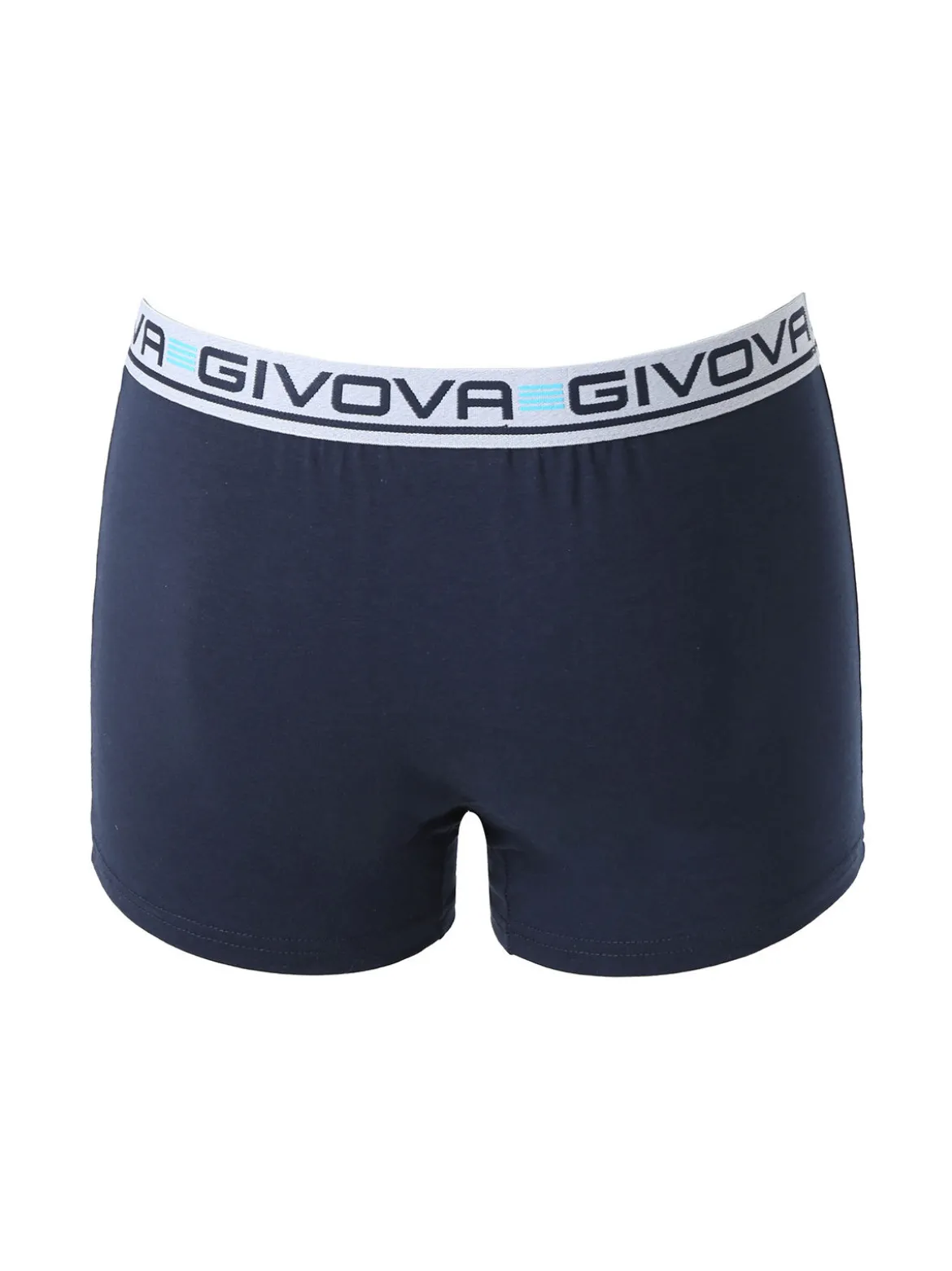 Givova Boxer da uomo in cotone bielastico - blu scuro