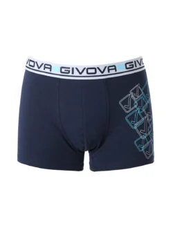 Givova Boxer da uomo in cotone bielastico - blu scuro