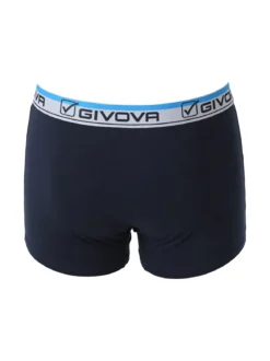Givova Boxer da uomo in cotone bielastico - blu scuro