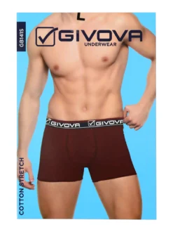 Givova Boxer da uomo in cotone bielastico - blu scuro