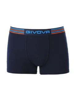 Givova Boxer da uomo in cotone stretch - blu scuro