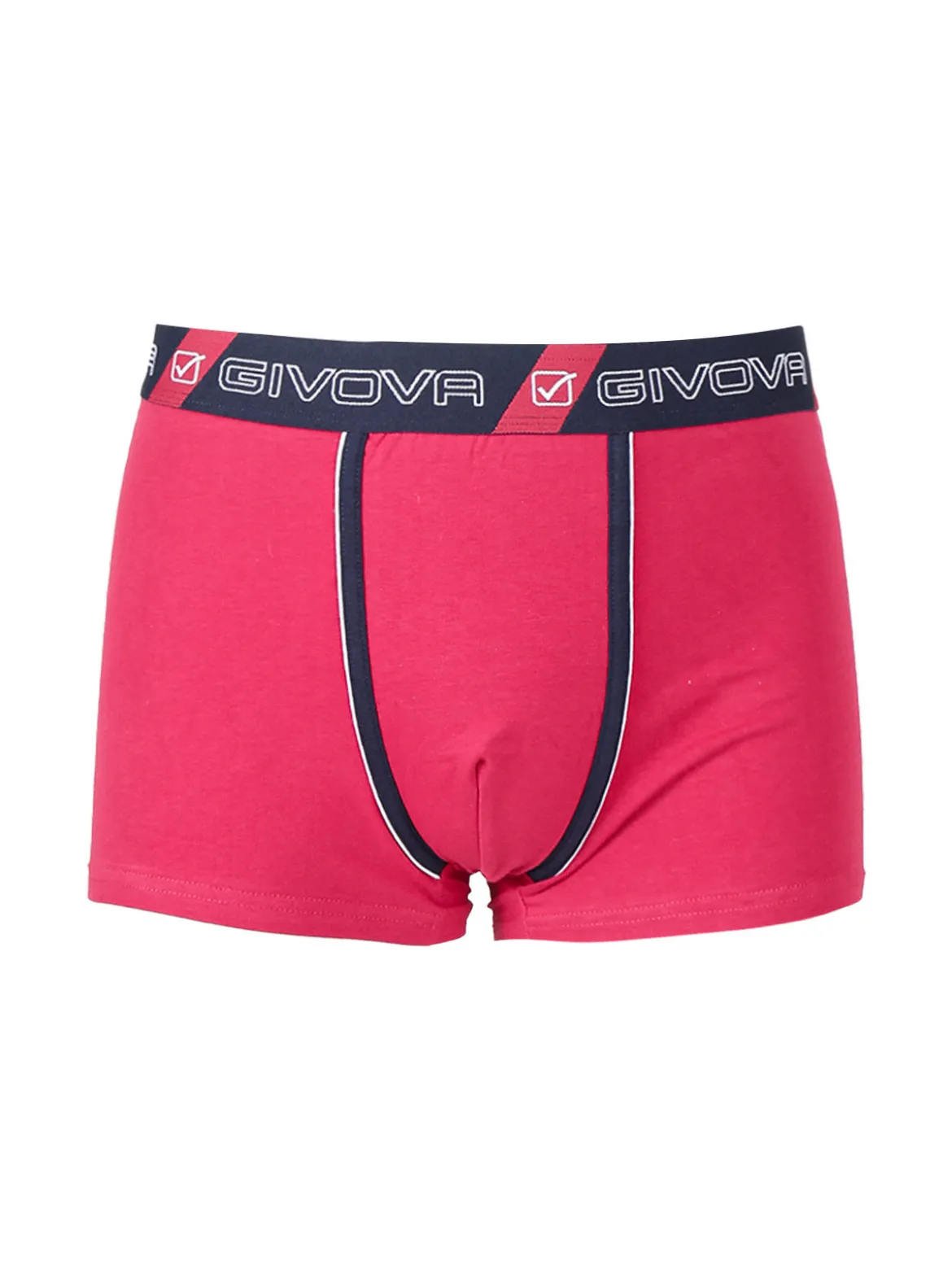 Givova Boxer da uomo tinta unita in cotone bielastico