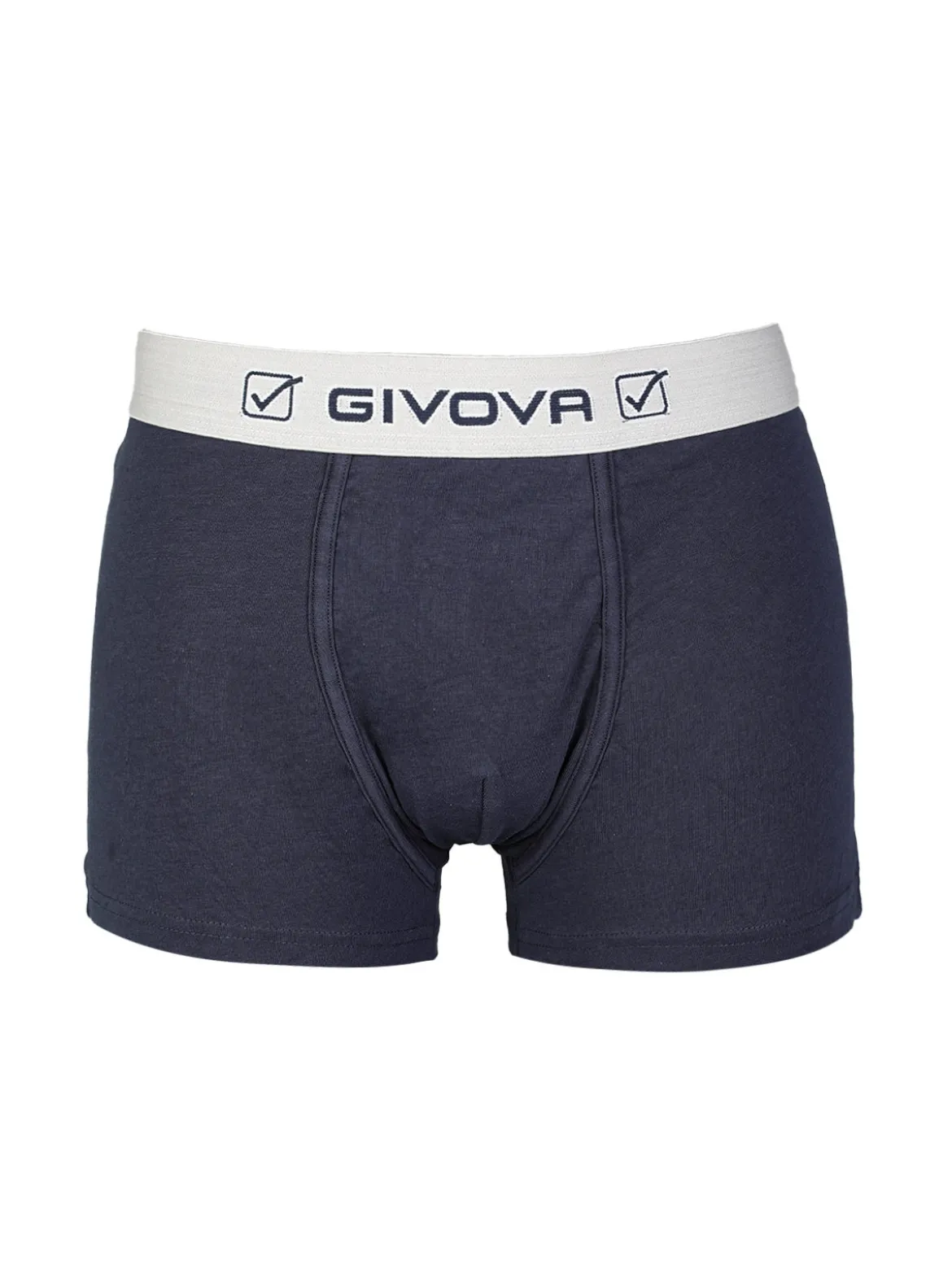 Givova Boxer da uomo tinta unita in cotone bielastico