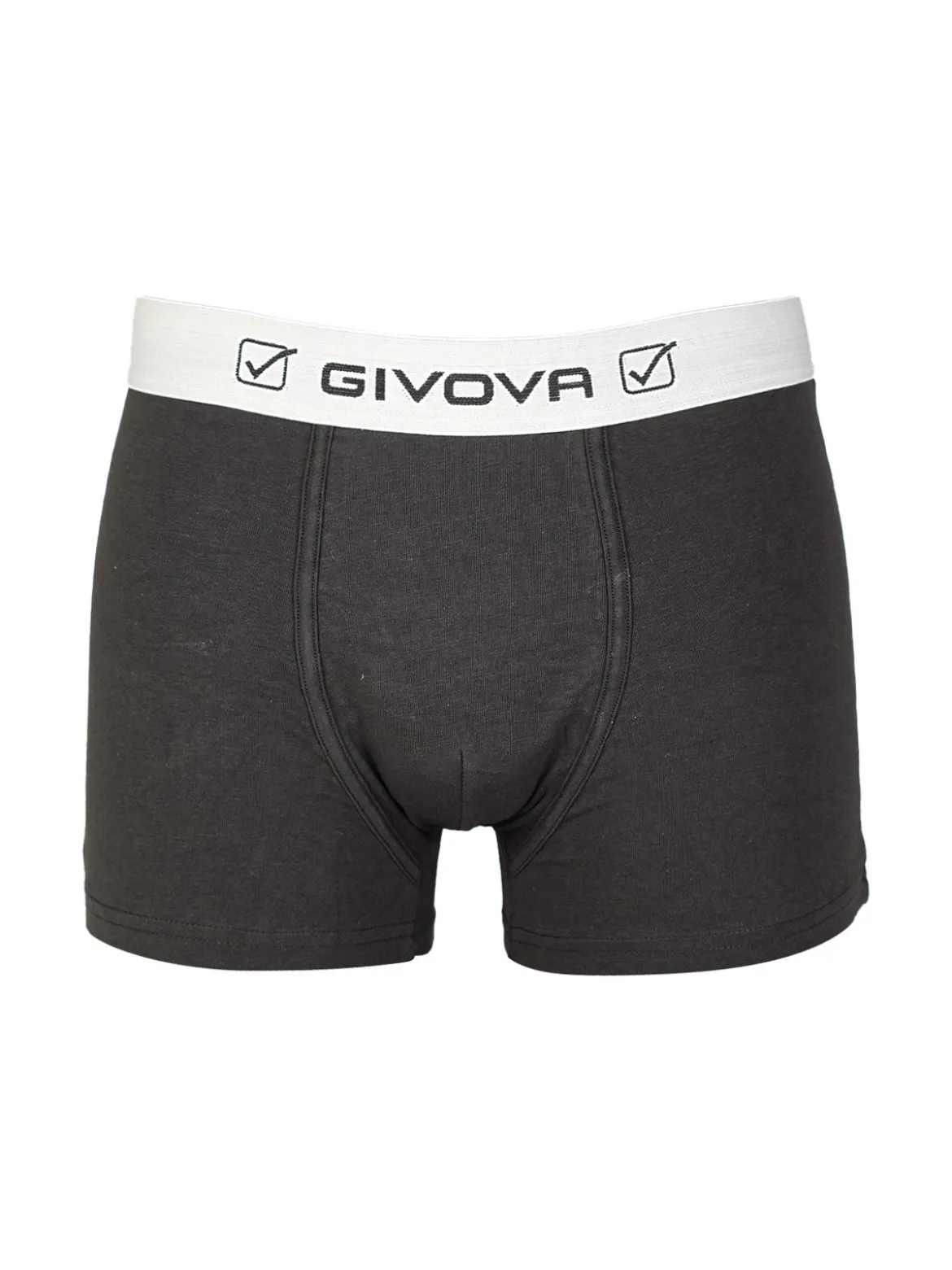 Givova Boxer da uomo tinta unita in cotone bielastico
