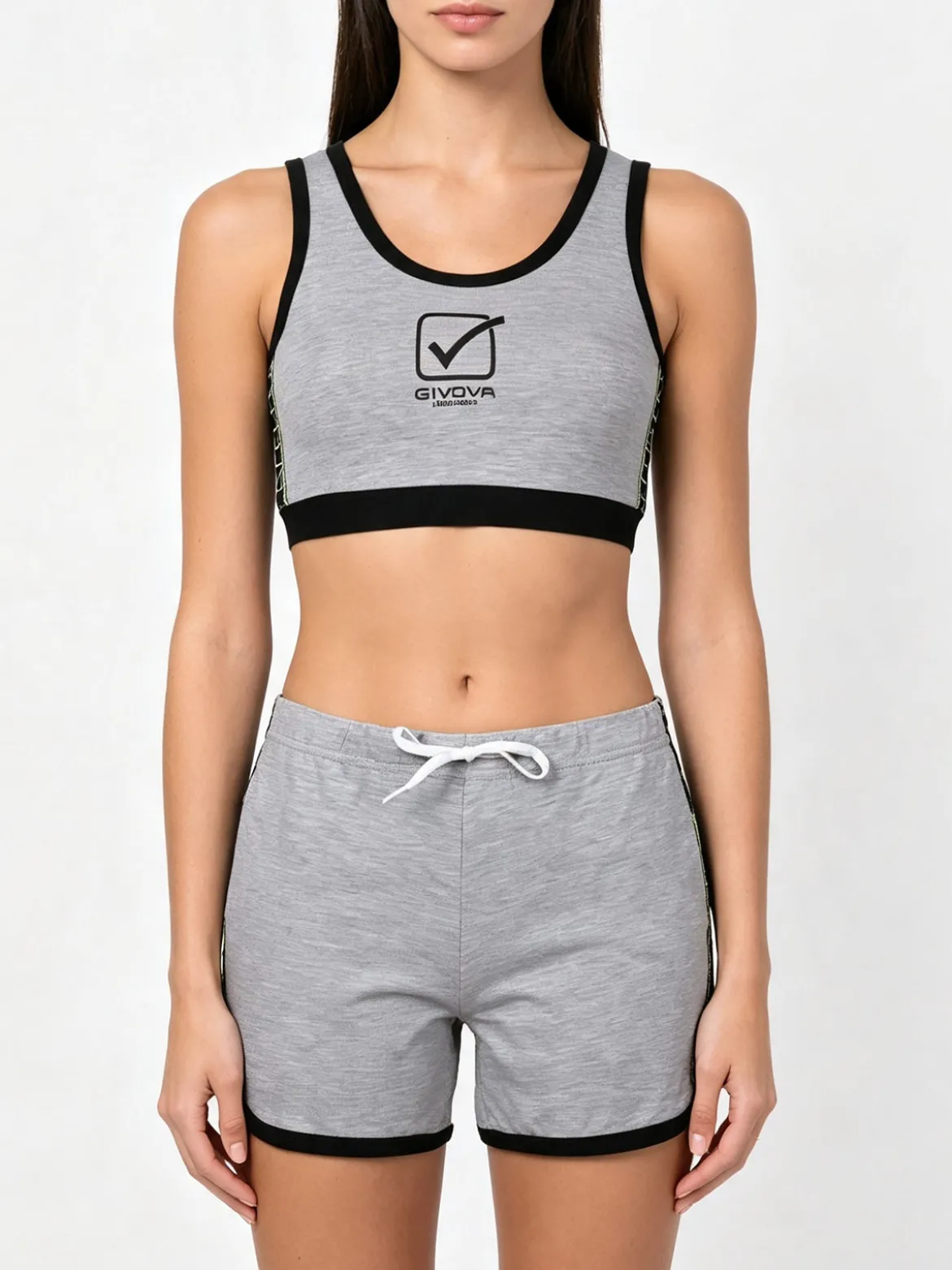 Givova Competo sportivo donna top + shorts