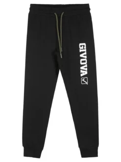 Givova Completo felpa college da bambino 2 pezzi con bottoni - militare