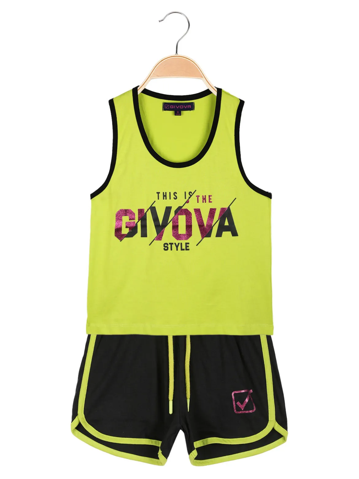 Givova Completo smanicato da bambina 2 pezzi