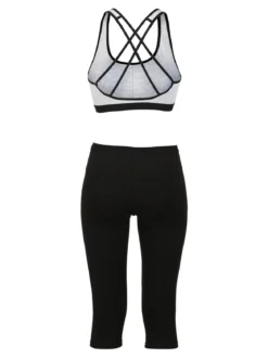Givova Completo sportivo donna top + leggings a 3/4
