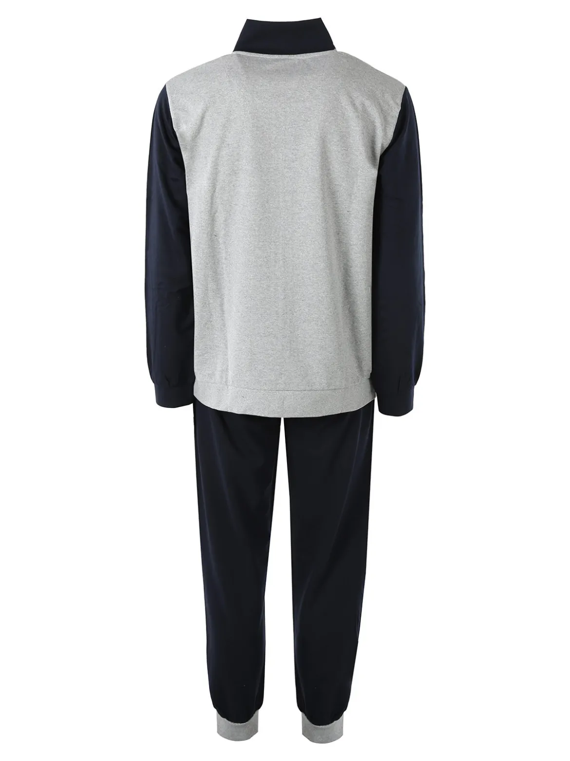 Givova Completo tuta da uomo full zip in cotone - grigio