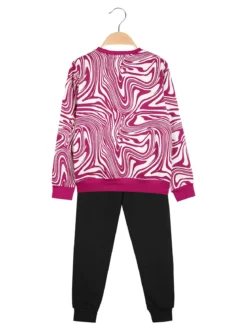 Givova Completo tuta girocollo da ragazza - fucsia