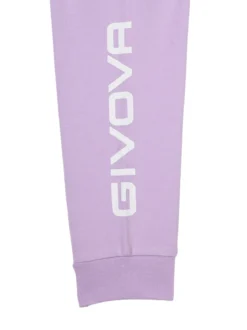 Givova Completo tuta 2 pezzi da neonata con cappuccio e zip - lilla