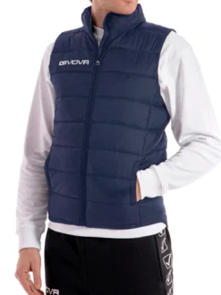 Givova Gilet imbottito con zip
