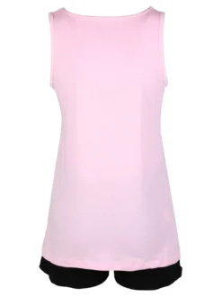 Givova Pigiama corto da donna in cotone con canotta e shorts