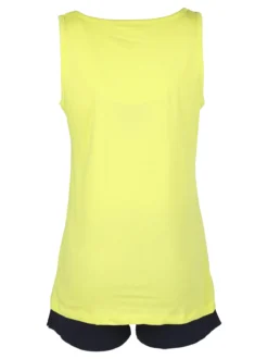 Givova Pigiama corto da donna in cotone con canotta e shorts