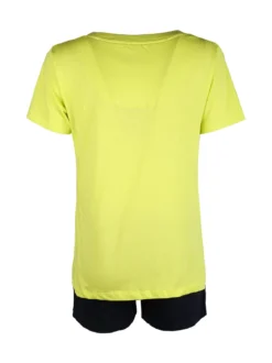 Givova Pigiama corto da donna in cotone con t-shirt e shorts