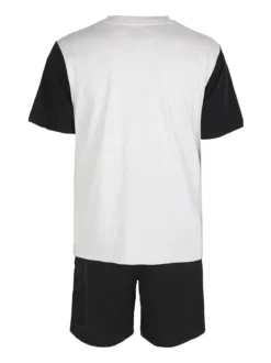 Givova Pigiama corto da uomo in cotone con t-shirt e bermuda