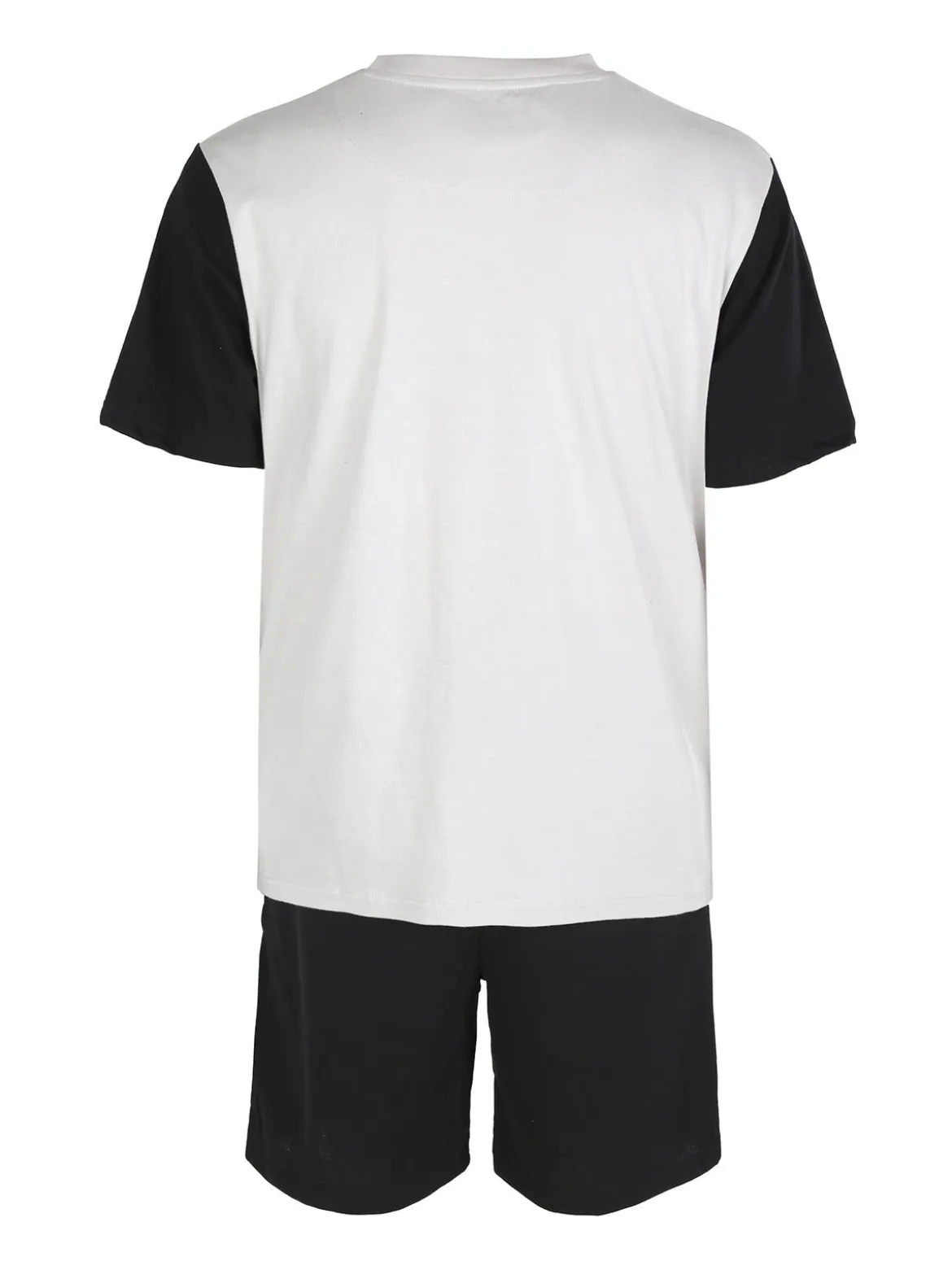 Givova Pigiama corto da uomo in cotone con t-shirt e bermuda