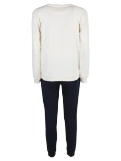 Givova Pigiama donna in cotone interlock - panna