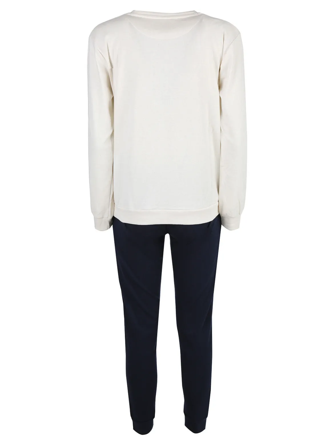 Givova Pigiama donna in cotone interlock - panna