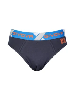 Givova Slip da uomo tinta unita in cotone bielastico