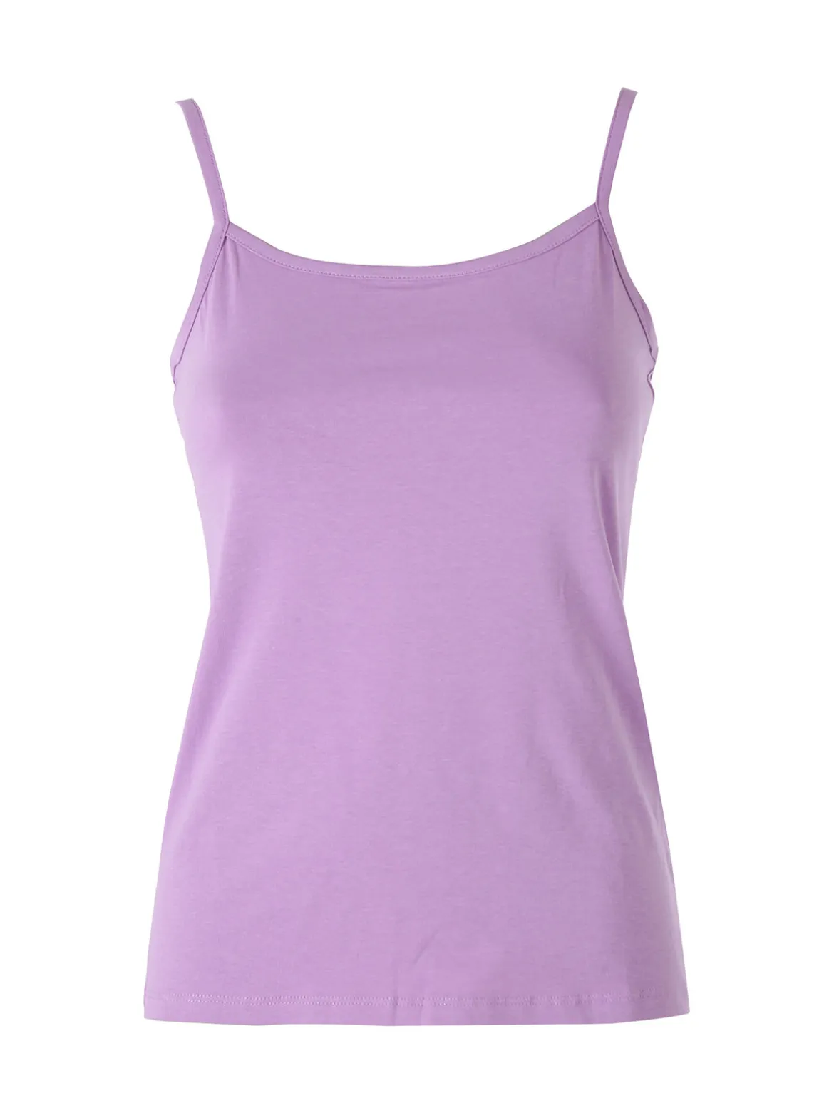 Givova Top donna in cotone bielastico con spalline sottili - viola