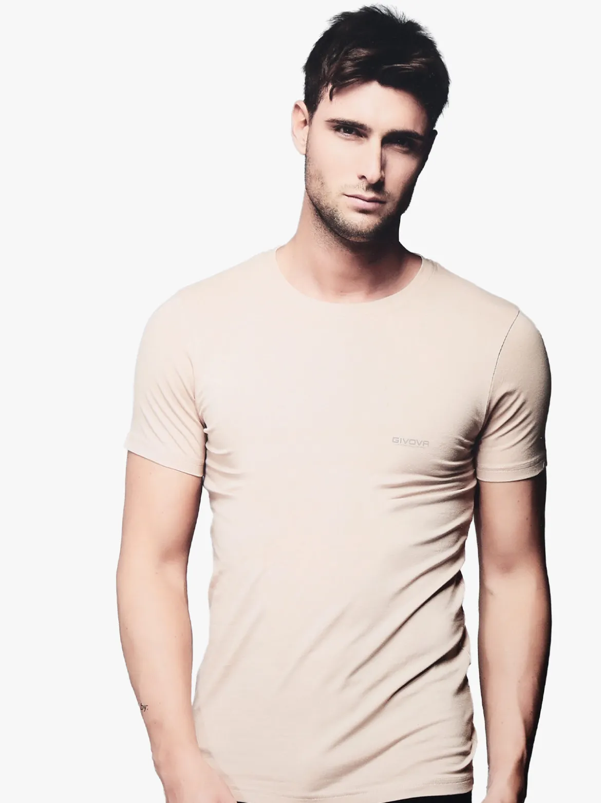 Givova T-shirt intima manica corta uomo - beige