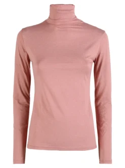 Gladys Maglia dolcevita donna termo light - rosa