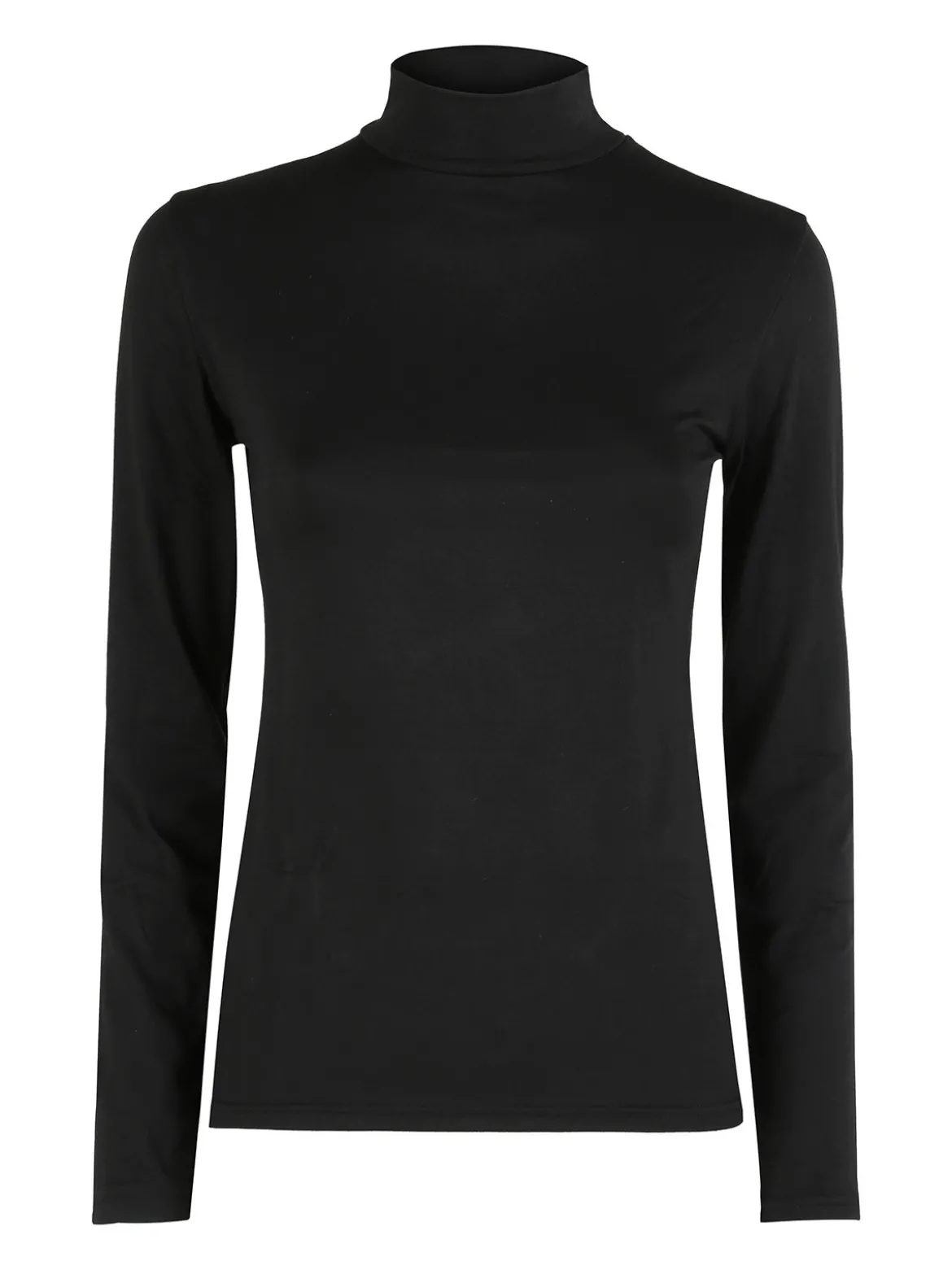 Gladys Maglia donna termo light a lupetto - nero