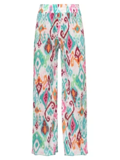 Gladys Pantaloni donna leggeri a palazzo colorati