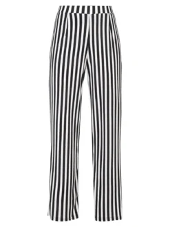 Gladys Pantaloni leggeri da donna a righe verticali