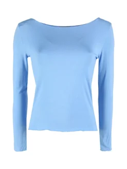 Gladys T-shirt donna a maniche lunghe in viscosa