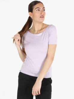 Gladys T-shirt donna girocollo in viscosa