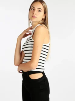 Golden Days Paris Top cropped in maglia