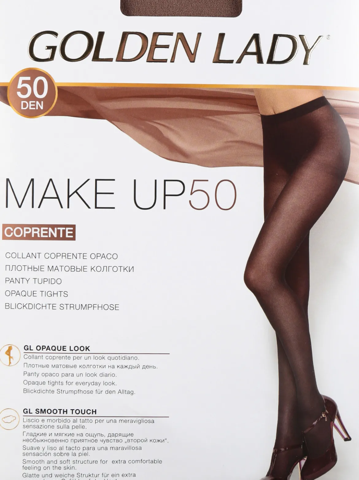 Golden Lady Collant coprente 50 denari