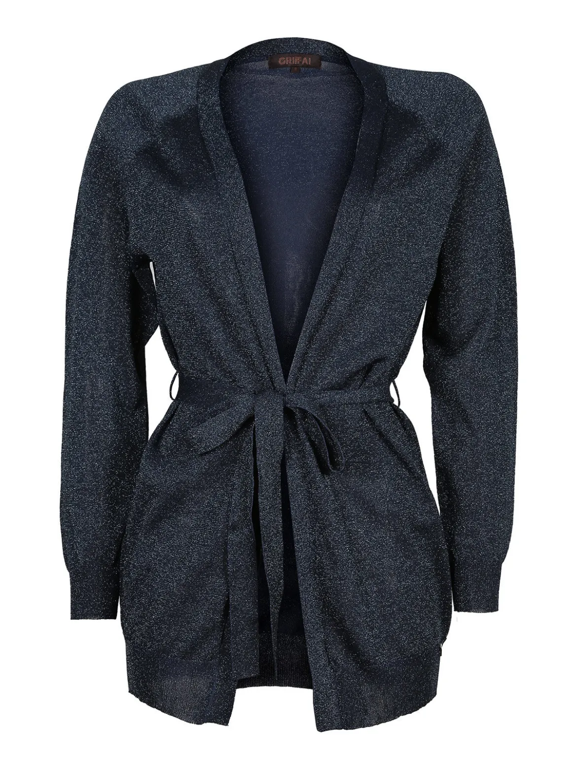 Griffai Cardigan donna aperto in lurex