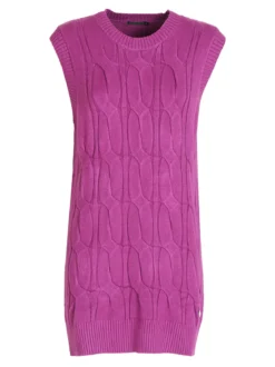 Griffai Gilet lungo in maglia da donna