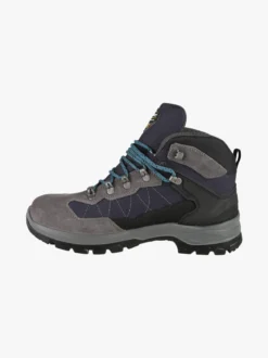 Grisport Scarponcini da trekking uomo in pelle - grigio scuro