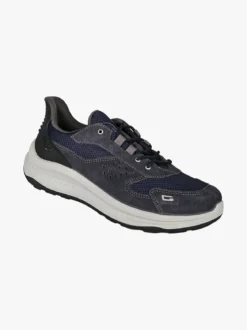 Grisport Sneakers in pelle scamosciata da uomo - blu scuro