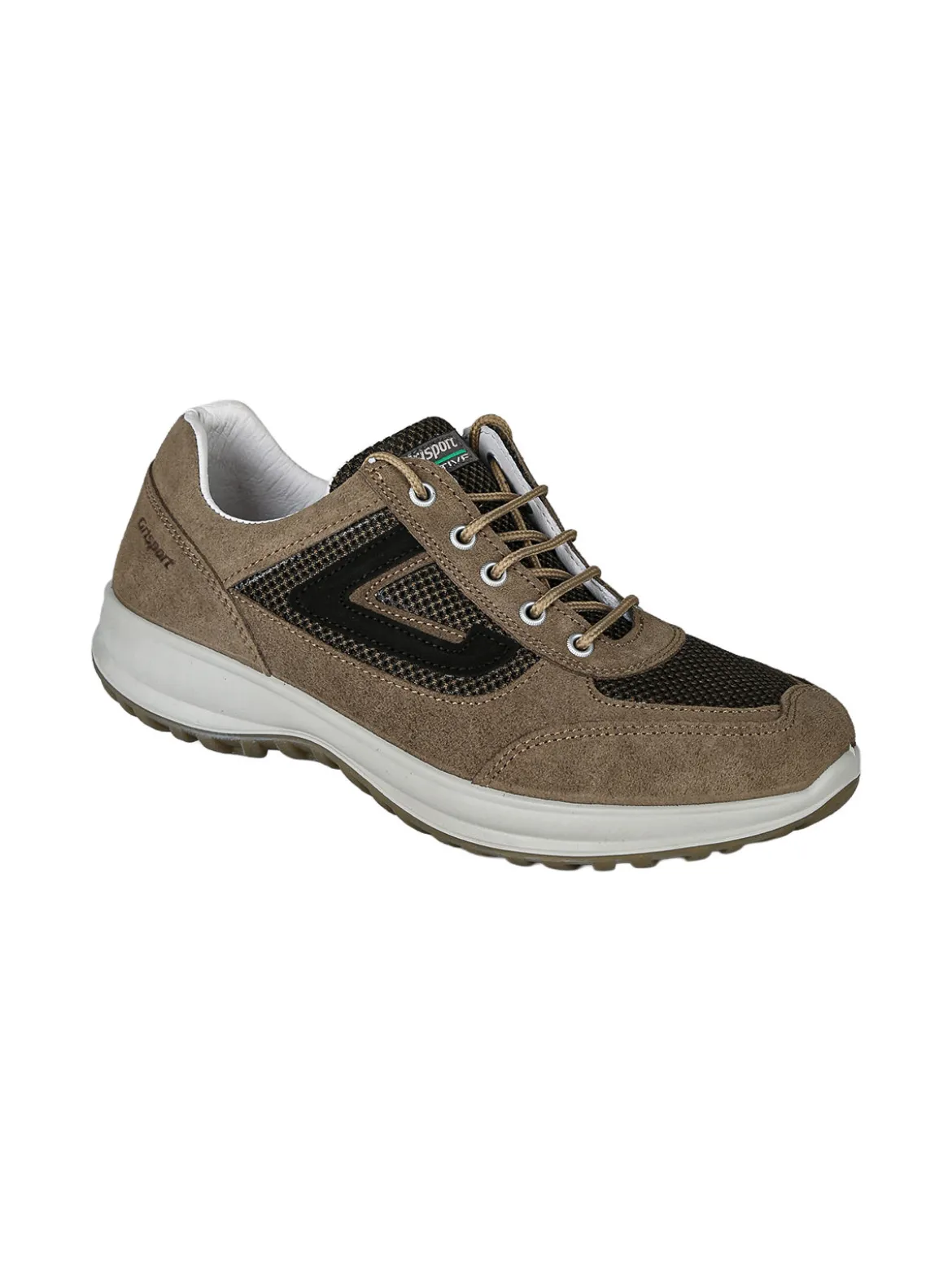 Grisport Sneakers in pelle scamosciata da uomo - marrone