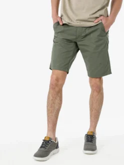 Guy Bermuda da uomo in misto cotone - militare
