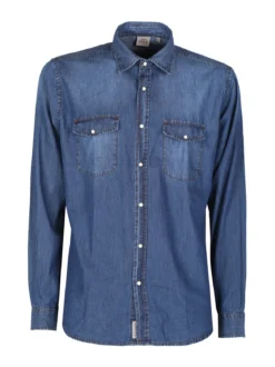 Guy Camicia da uomo in jeans