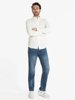 Guy Camicia uomo in lino a manica lunga
