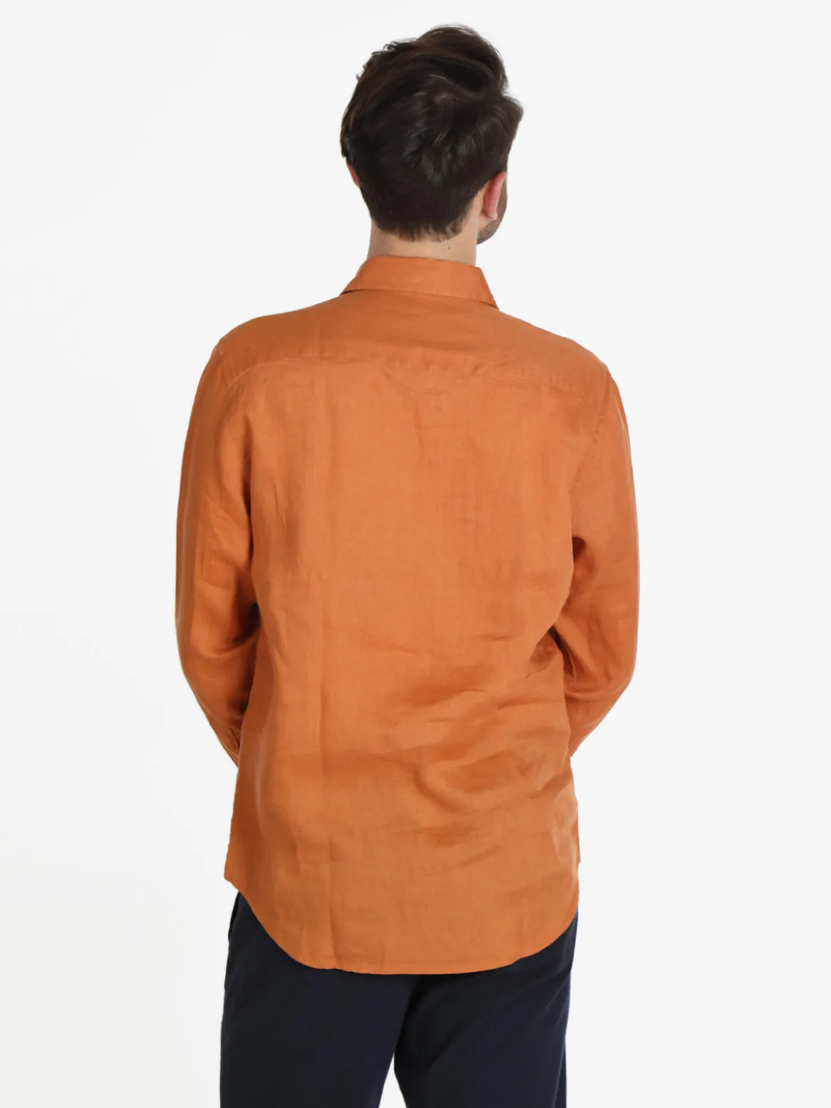 Guy Camicia uomo in lino a manica lunga