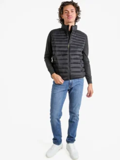 Guy Gilet da uomo imbottito - nero