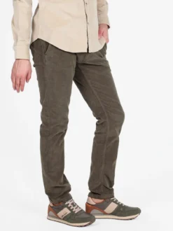 Guy Pantaloni da uomo in velluto slim fit