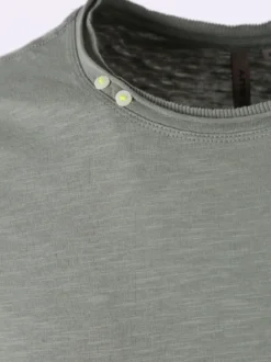Guy T-shirt girocollo da uomo in cotone - pistacchio