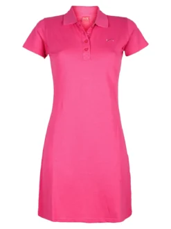 Hangar93 Vestito donna in cotone a maniche corte
