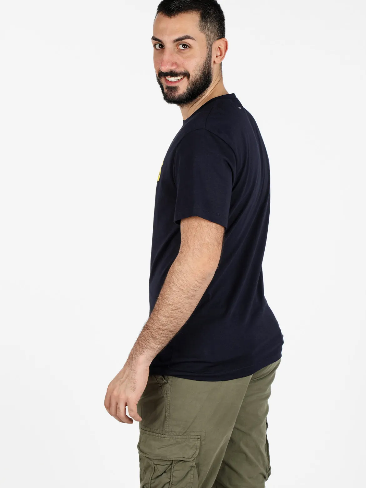 Happiness T-shirt da uomo con stampa