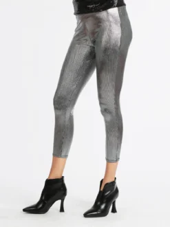 Hdl Milano Leggings donna con lurex