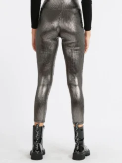 Hdl Milano Leggings donna con lurex